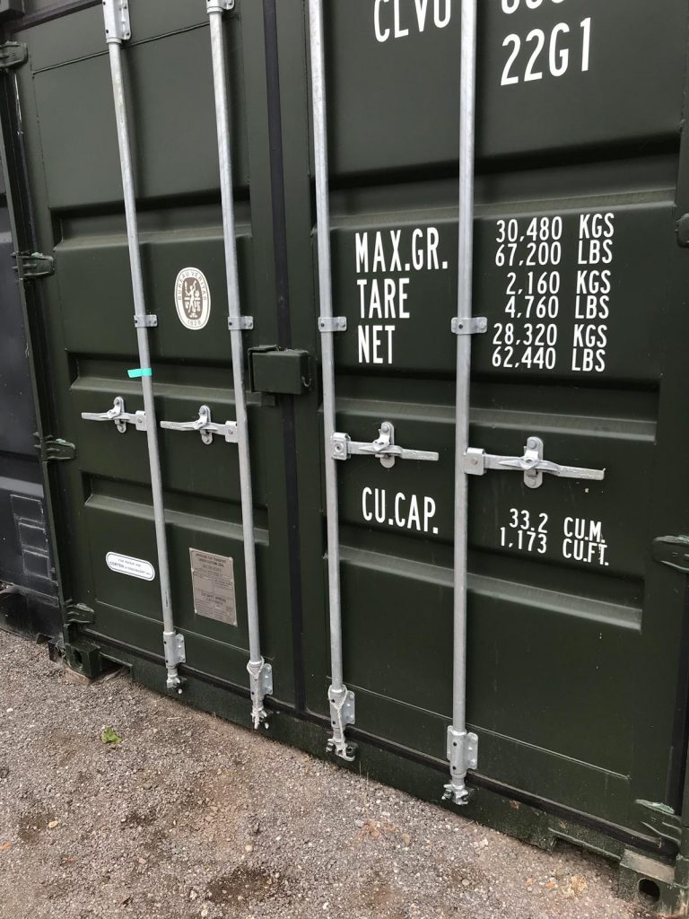 Container storage Templewood Industrial Estate, Chelmsford Howie