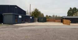 Office With Yard and Container to Let in Tiptree, Near Maldon, Essex