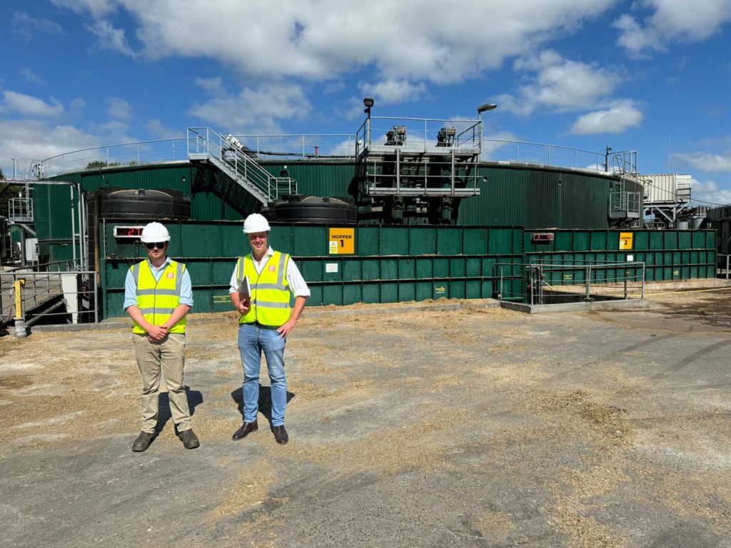 Anaerobic digester site meeting