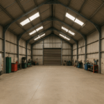 Image of an ex-farm building used as commercial workshop